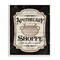 Stupell Industries Apothecary Shoppe Spooky Sign Framed Giclee Art